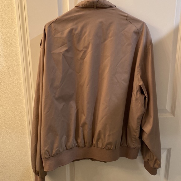 Vintage 80s Beige Members Only Jacket SZ XL made in Hong Kong - Picture 6 of 8